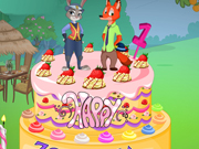 Zootopia Birthday Cake