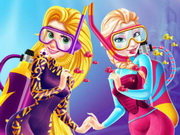 Disney Princesses Scubadiving