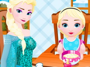 Elsa Queen Nurse Baby