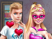 Super Barbie Sauna Flirting