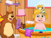 Masha Bathroom Cleaning