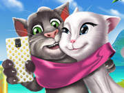 Tom And Angela Selfie Time