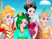 Elsa Travel Around The World