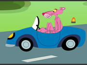 Pink Panther Racing Puzzle