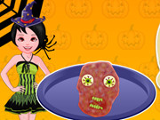 Cooking Halloween Zombie Meatloaf