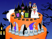 Halloween Special Wedding Cake