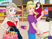 Princesses In Supermarket
