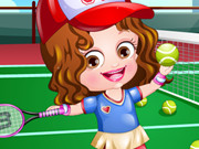 Baby Hazel Tennis Player Dressup