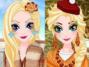 Elsa Thanksgiving Face Painting
