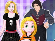 Rapunzel Family Thanksgiving Day