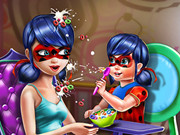 Ladybug Mommy Toddler Feed