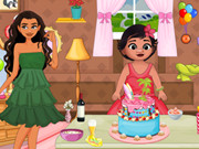 Baby Moana Birthday Party Cleaning