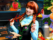 Frozen Anna Vendor Car