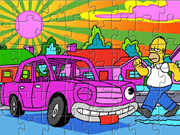 The Simpsons Pink Sedan