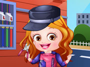 Baby Hazel Electrician Dressup