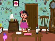 Moana Polka Dots Room Cleaning