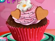 First Date Love Cupcake