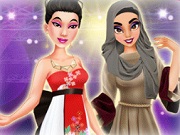 elsa vs barbie fashion contest 2 game kid game