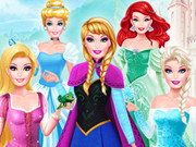 elsa vs barbie 2 fashion contest