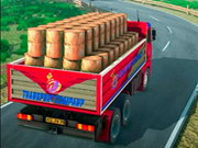 Indian Truck Driver Cargo Duty Delivery