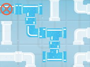 Pipes Flood Puzzle