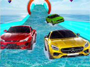 Water Slide Car Race 3D