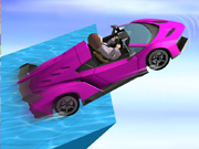 Water Surfer Car Stunt