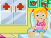 Baby Ella Hurts Her Leg