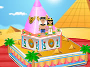 Egyptian Princess Wedding Cake