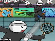 Stick Figure Badminton 2