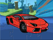 Lamborghini Aventador Cartoon