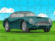 Aston Martin Cartoon Puzzle