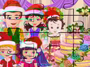 Baby Lisi Christmas Cake Jigsaw Puzzle
