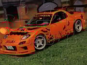 Halloween Mazda Car
