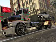 Flatbed Tow Truck Jigsaw