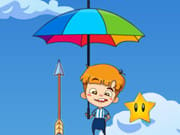 Umbrella Falling Guy