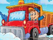 Winter Truck Jigsaw