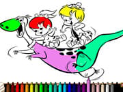 Flintstones Coloring Game