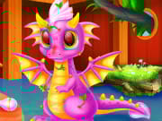 Cute Dragon Caring And Dressup