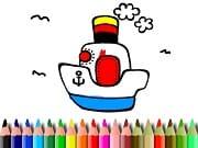 Bts Boat Coloring