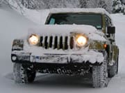 Offroad Snow Jeep Passenger Mountain Uphill Driving