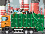 Garbage Trucks Jigsaw