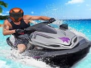 Jetsky Water Racing Power Boat Stunts