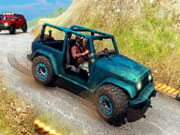 Mountain Climb Passenger Jeep Simulator Game