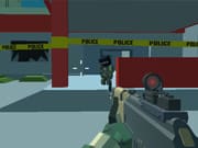 Shooting Blocky Combat Swat Gungame Survival