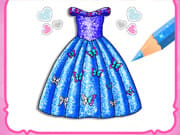 Princess Glitter Coloring - For Kids