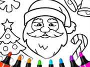 Christmas Coloring Game