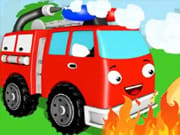 Coloring Book: Fire Truck