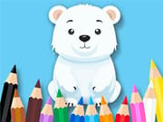 Coloring Book: Polar Bear