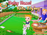 Baby Hazel Kite Flying